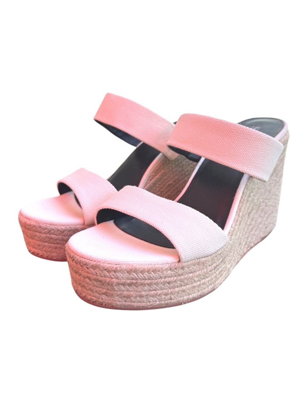 Smash Luna Sandal Off White Size 11Wedge Open Toe NWB